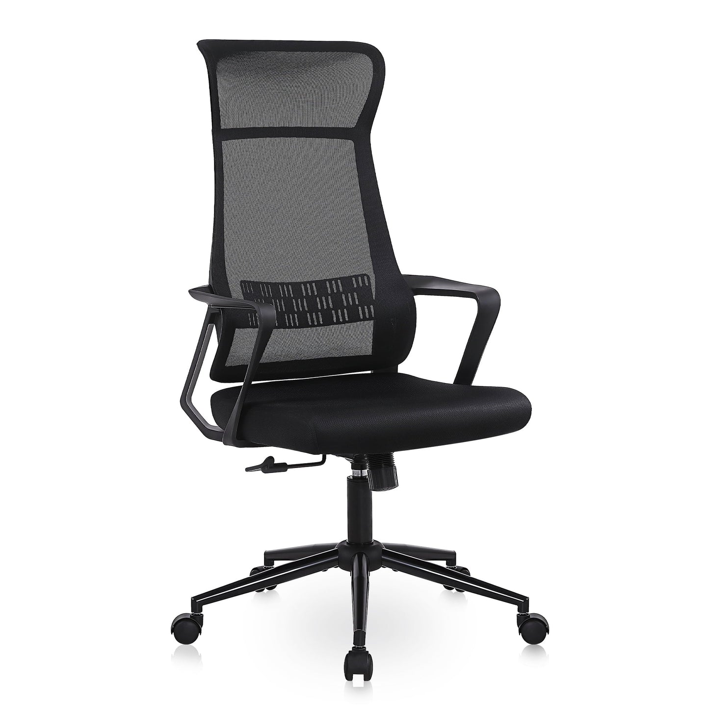 (250LBS)Ergonomic Mesh Office Chair Flysky High Back Office Desk Chair, Comfy Computer Chair with Lumbar Support and Armrests